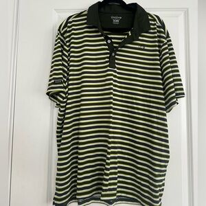 Good Good Golf Men's Striped Polo Shirt